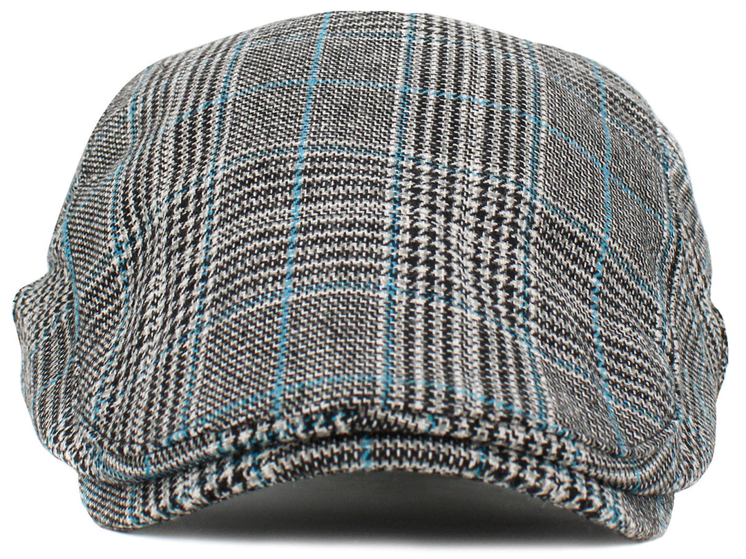 Casquette de newsboy, Schiebermütze, noir bleu