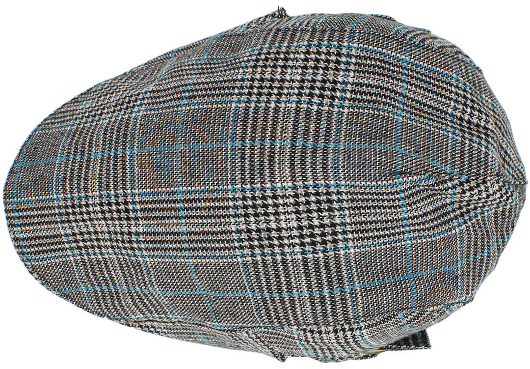 Casquette de newsboy, Schiebermütze, noir bleu