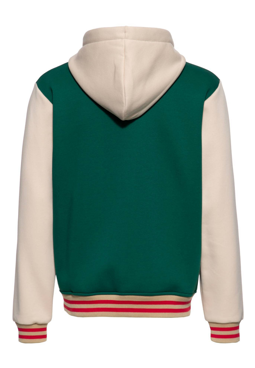 King Kerosin –  Kapuzen-College Jacke "Dallas" grün