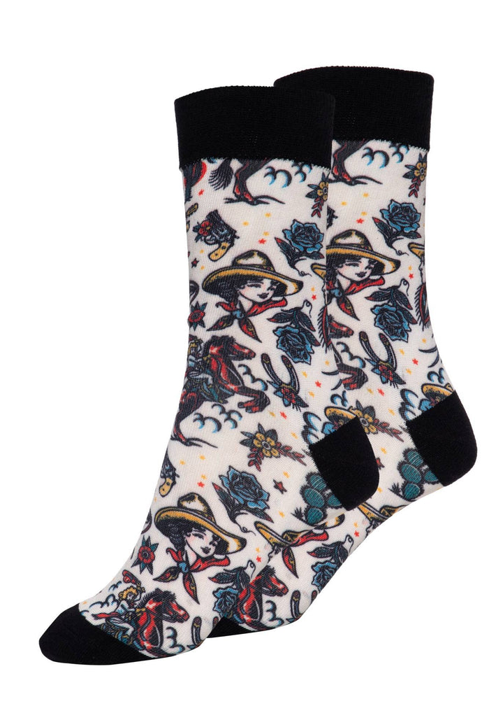 King Kerosin –  Socken Cowgirl