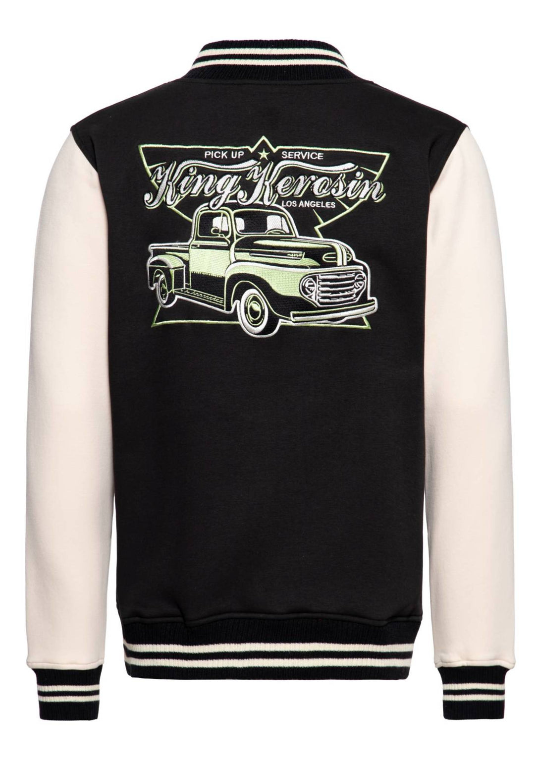 King Kerosin – Heren Collegejacke "Pick-Up Service"