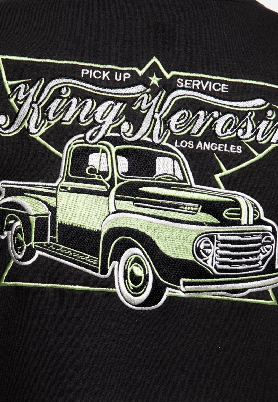 King Kerosin – Heren Collegejacke "Pick-Up Service"