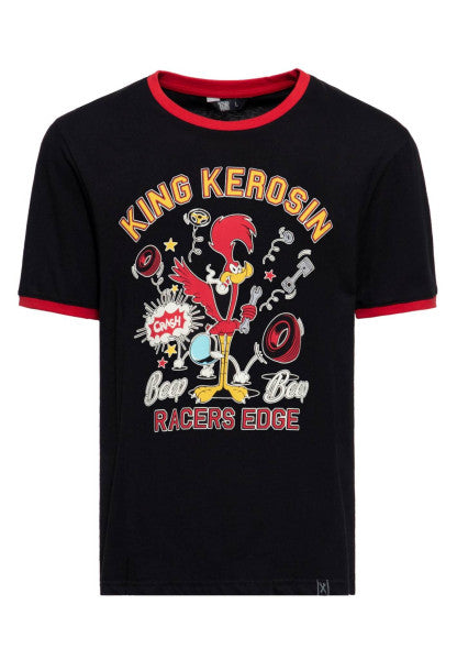 King Kerosin - Camiseta Ringer "Beep Beep"