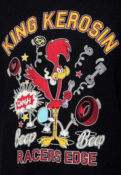 King Kerosin - Camiseta Ringer "Beep Beep"