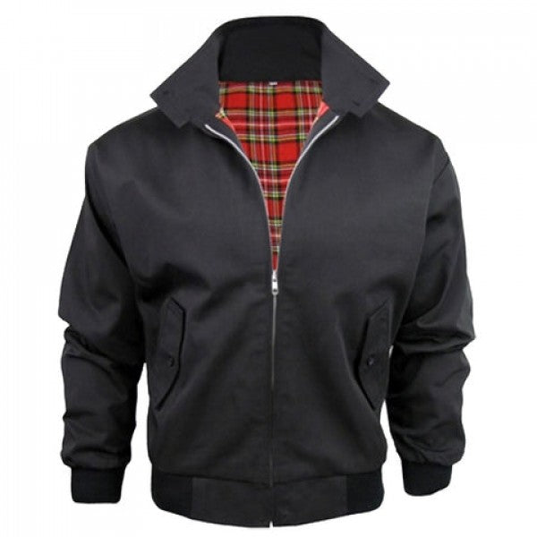 Kids Harrington Jacket in schwarz