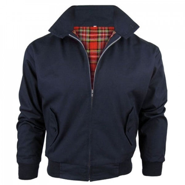 Giacca Harrington per bambini in blu navy