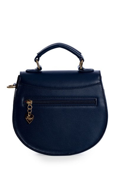 Banned Retro – Nautical Kelly Lee Bag in navy