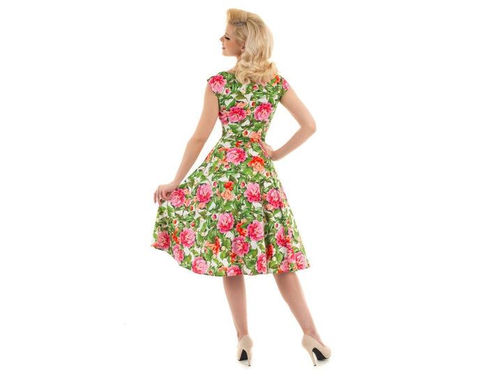 Hearts & Roses - Vestito a Swing Penny