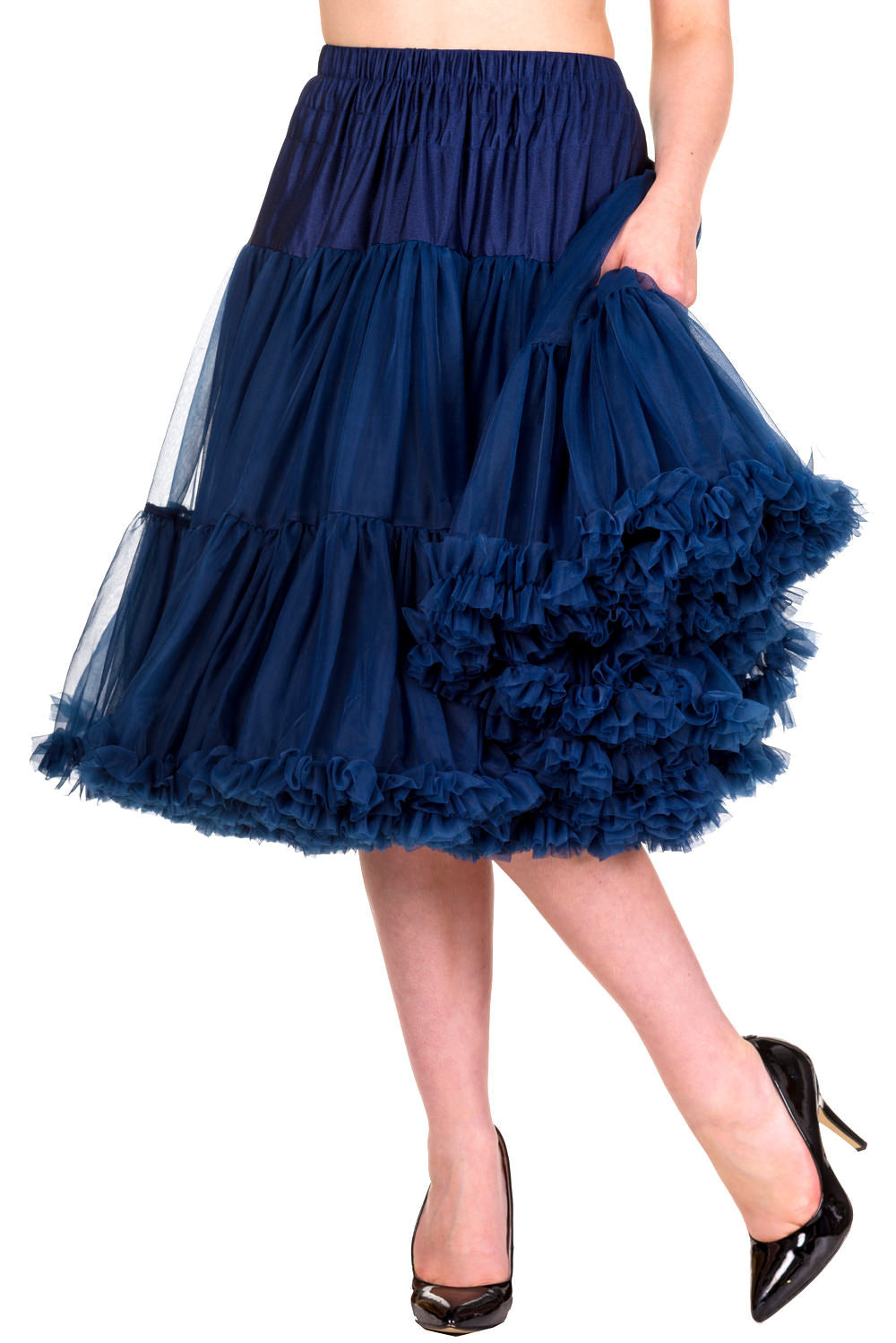 26" - Banned Retro - Petticoat Lifeforms in navy
