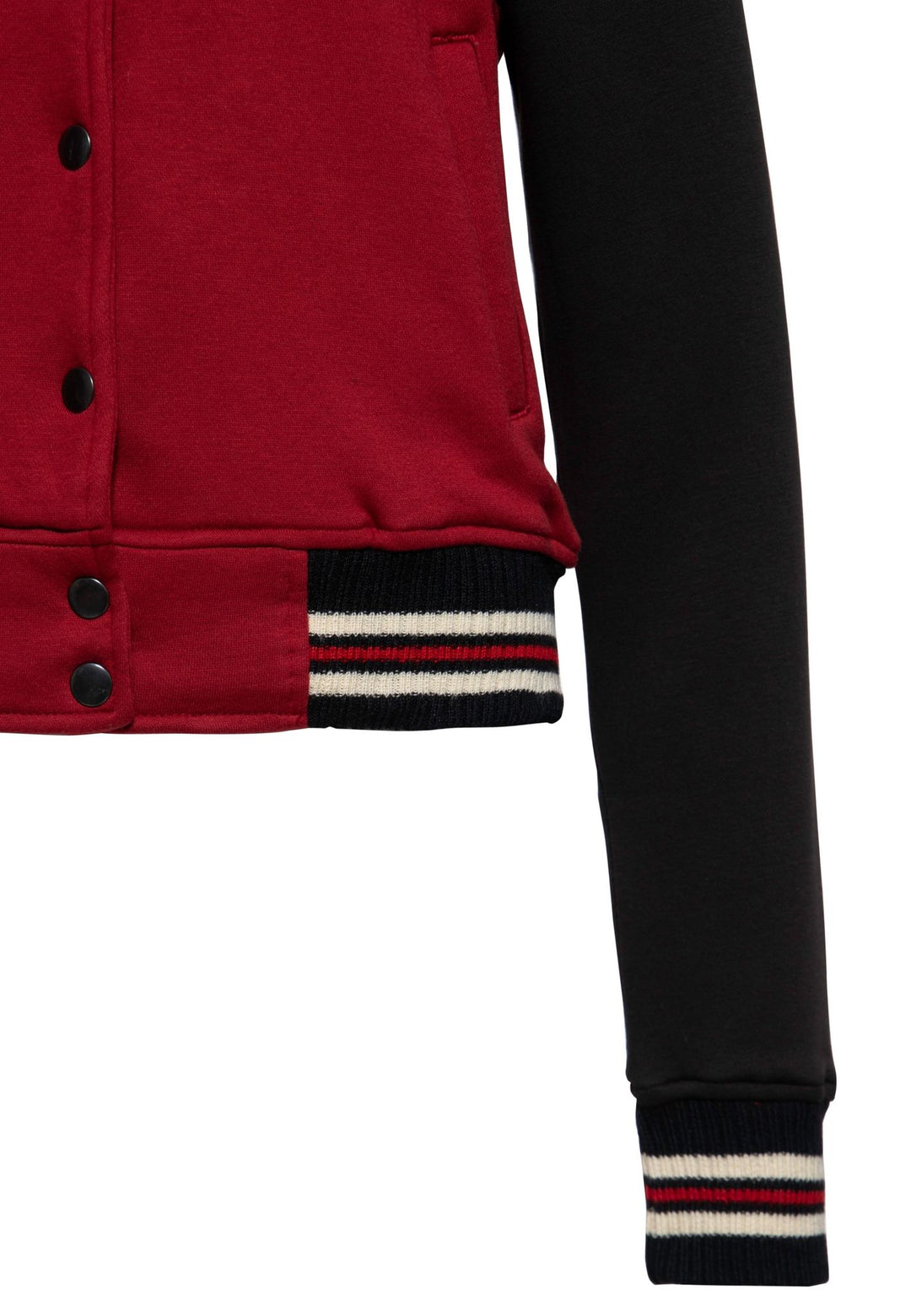 Queen Kerosin - College Jacke »We can do it« in bordeauxrot