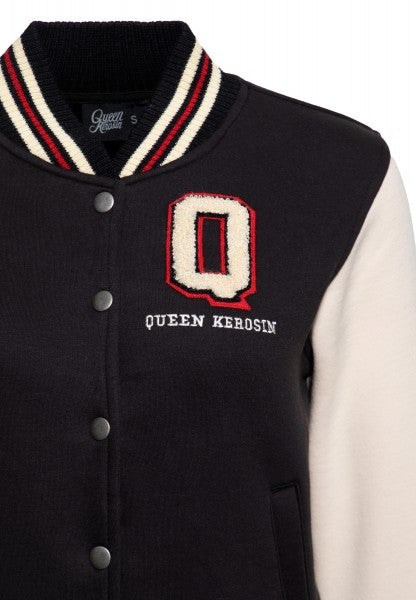 Queen Kerosin - College Jacket »Q« in black