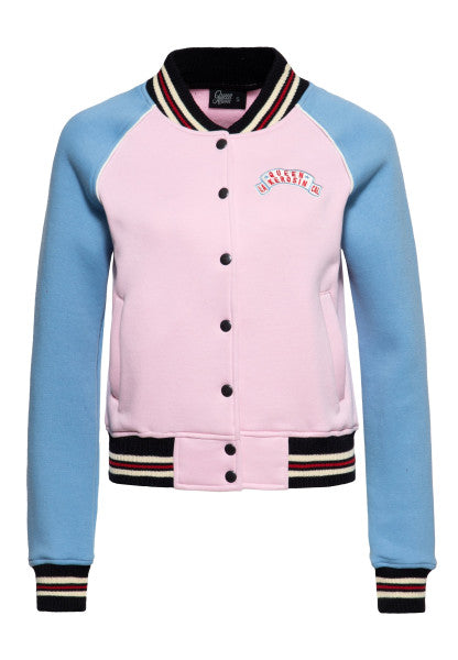 Queen Kerosin - Collegejacke »Queen of Liberty« in rosa