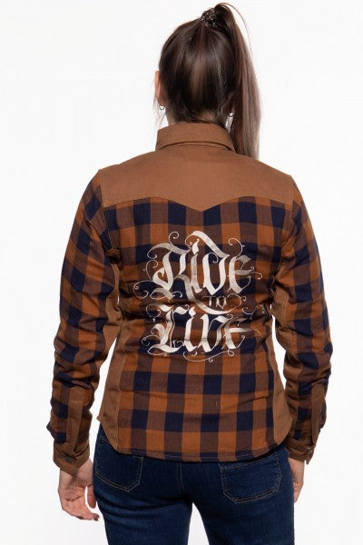 Queen Kerosin - Adventure Gear Camicia Funzionale Outdoor »Ride to Live«