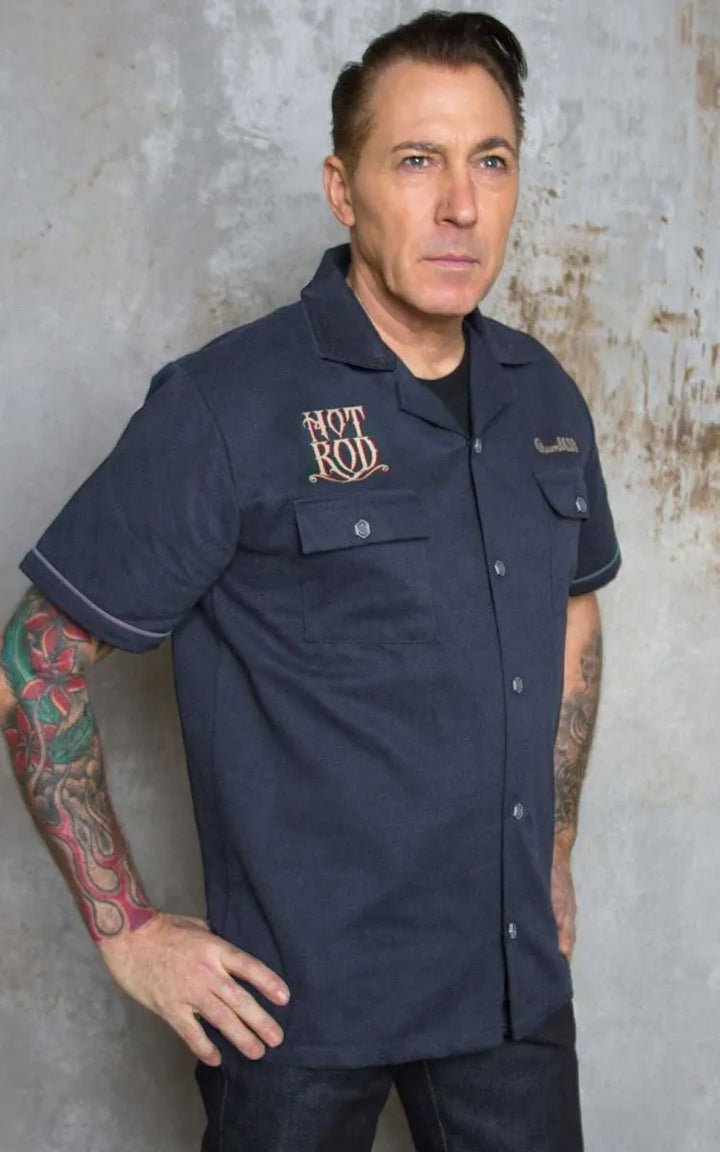 Rumble59 - Worker Shirt Hot Rod