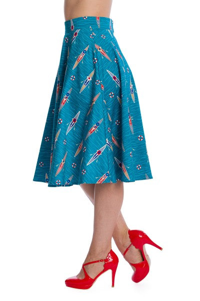 Banned Retro - Regatta Girl Swing Skirt