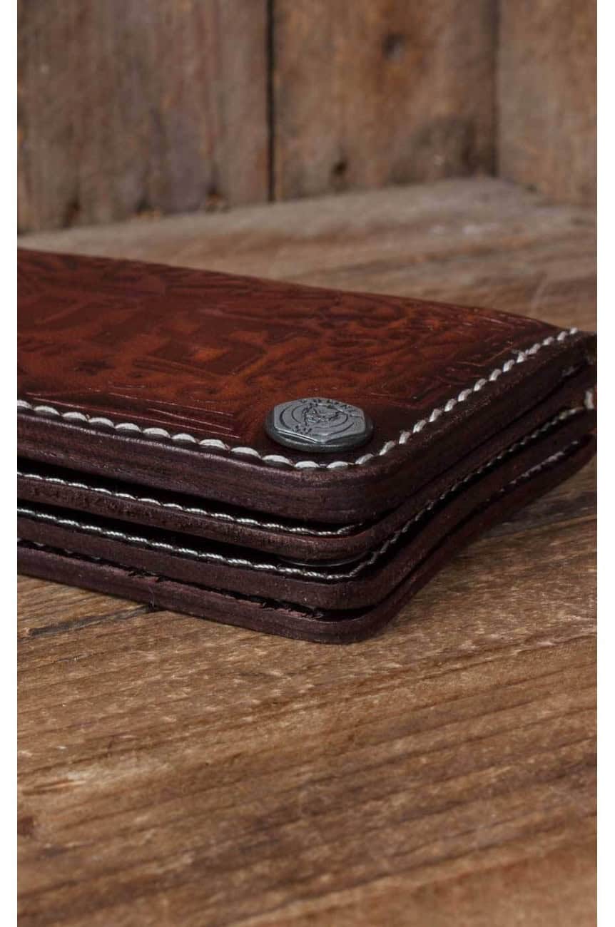 Rumble 59 - Leather Wallet Elvis