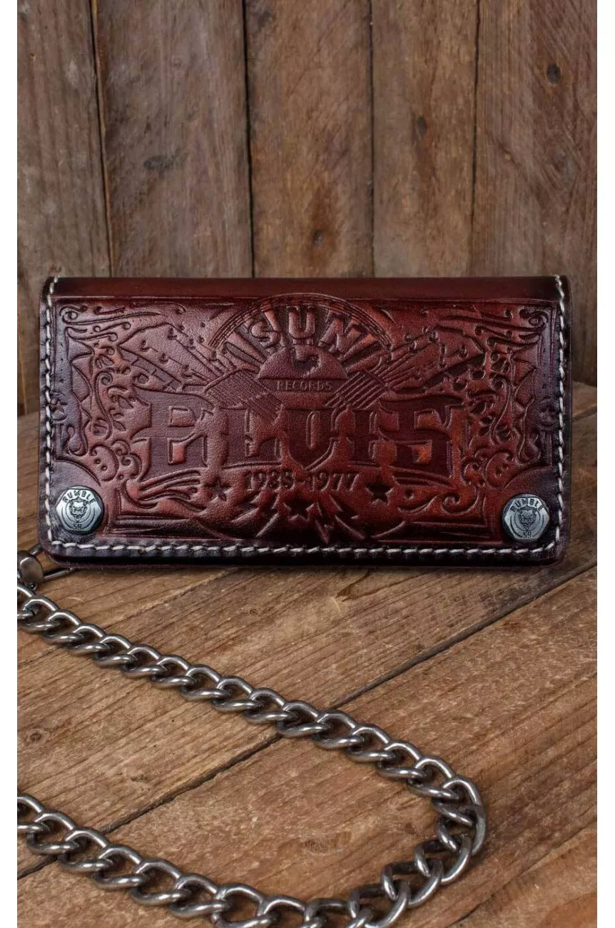 Rumble 59 - Leather Wallet Elvis