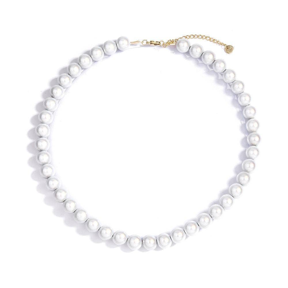 Fox par Ren GmbH - Collier Magic Pearls Yuri en Blanc