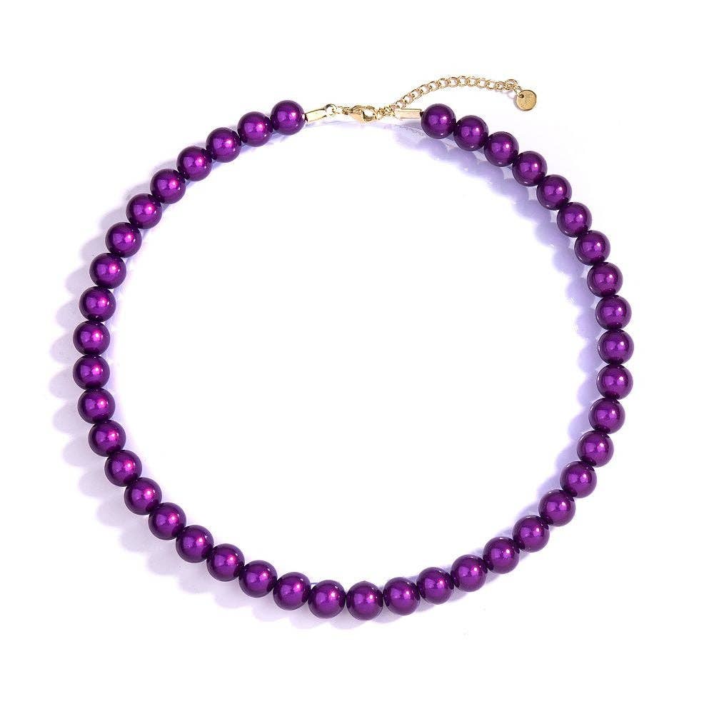 Fox by Ren GmbH - Necklace Magic Pearls Yuri in Purple