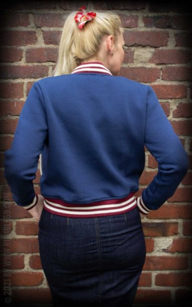 Rumble59 - Dames Sweat College Jacke - Ankers omhoog!