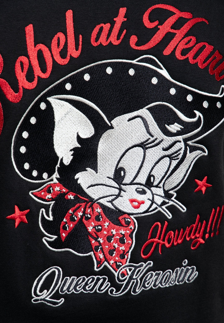 Queen Kerosin - College jacket "We can do it!" in red