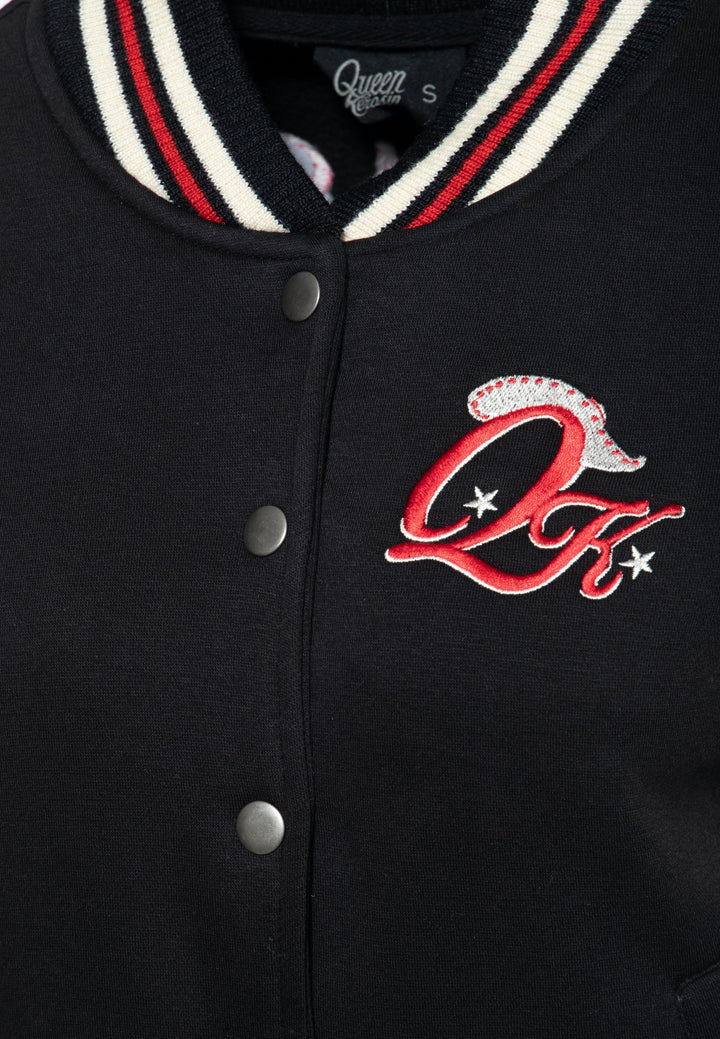 Queen Kerosin - College jacket "We can do it!" in red