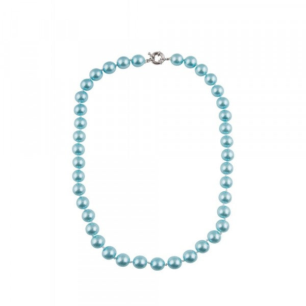 Collectif - Collier de perles Dainty Pearl Bleu Bébé - Perlenkette