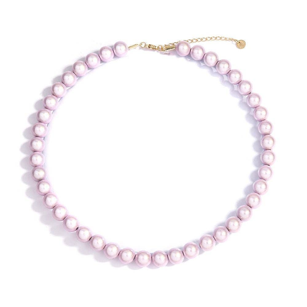 Fox par Ren GmbH - Collier Magic Pearls Yuri en Rose