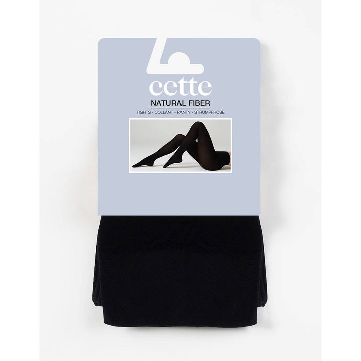 This - Cashmere wool tights 150 DEN, winter tights in black