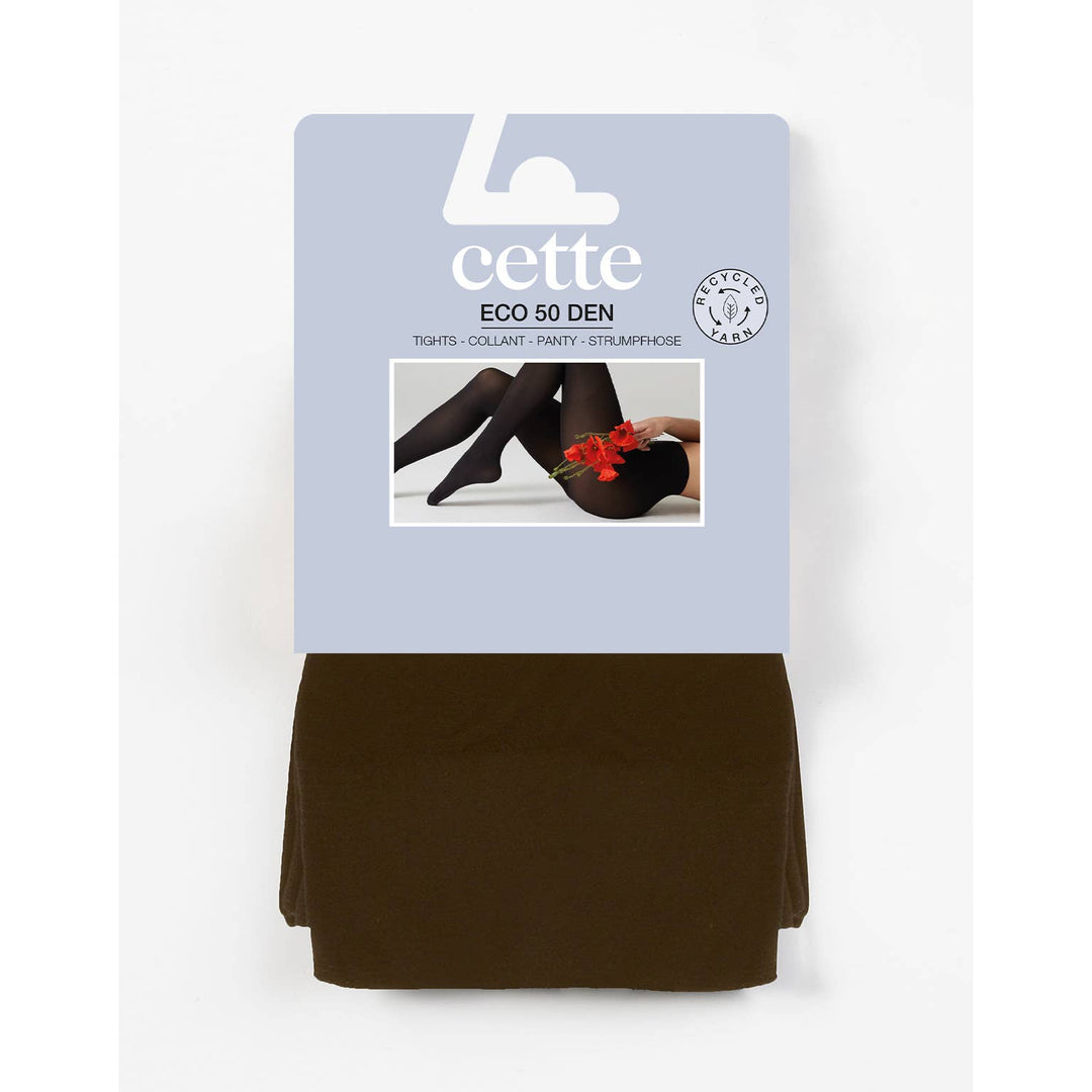 'This - Opaque Tights, recycled, 50 DEN in Walnut'