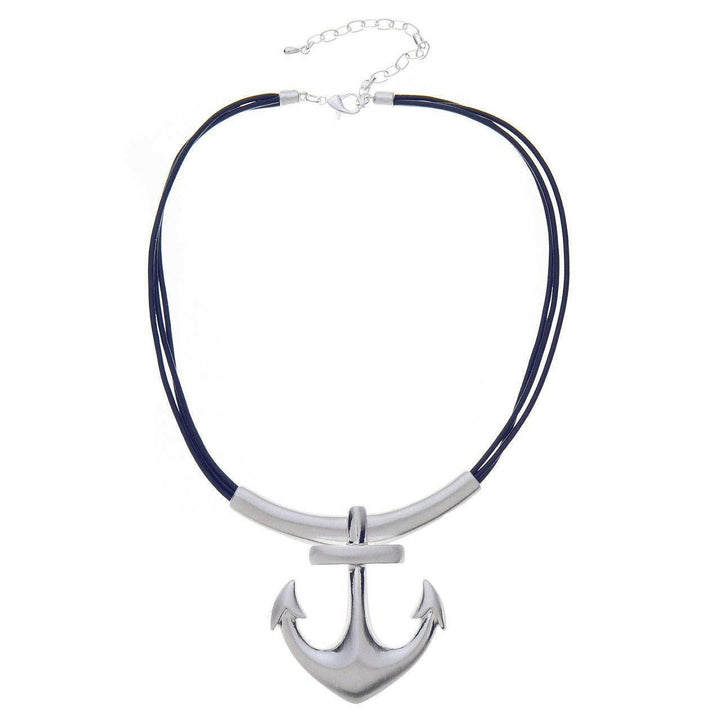 Fox by Ren GmbH - Necklace Anchor II in Dark Blue