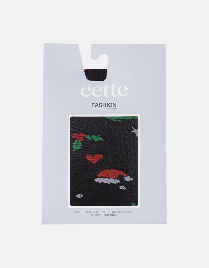 Cette - Weihnachts Strumpfhose Fantasia Natale - 40 DEN