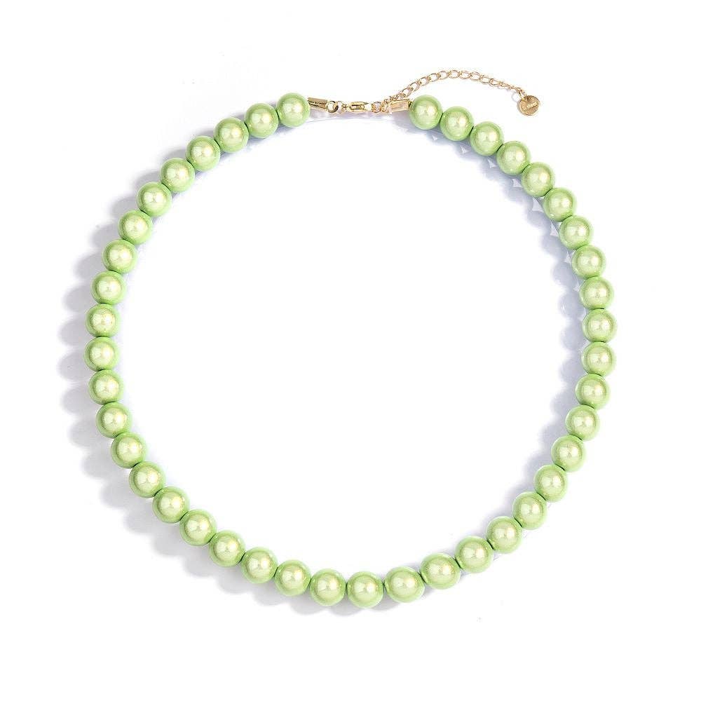 Fox by Ren GmbH - Collar Magic Pearls Yuri en Verde Claro