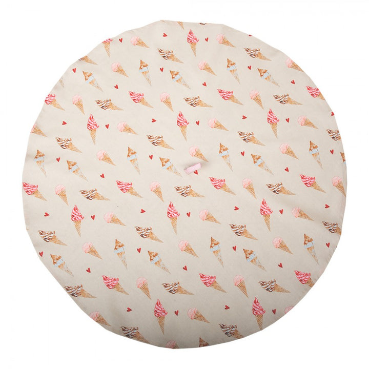 Clayre & Eef - Dish towel ice cream round Ø 80cm