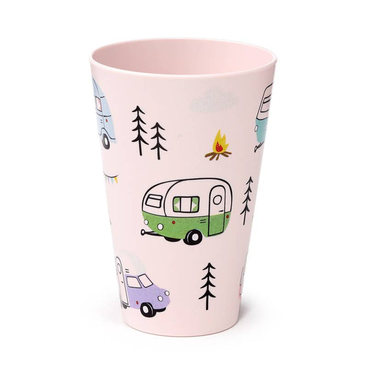 Wildwood Caravan Bicchieri da Picnic in RPET, 4 pezzi