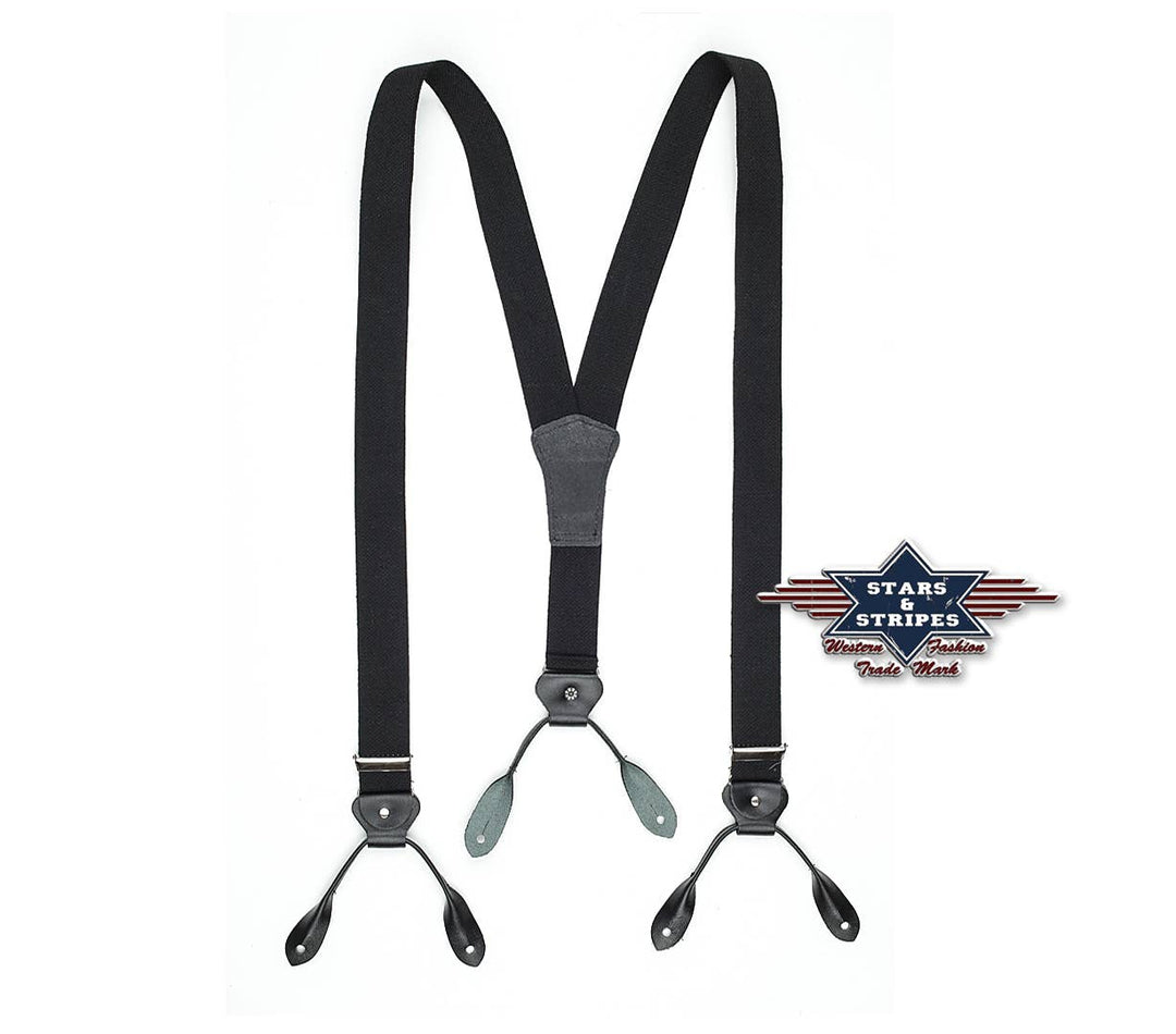 Stars & Stripes® - Suspenders Black