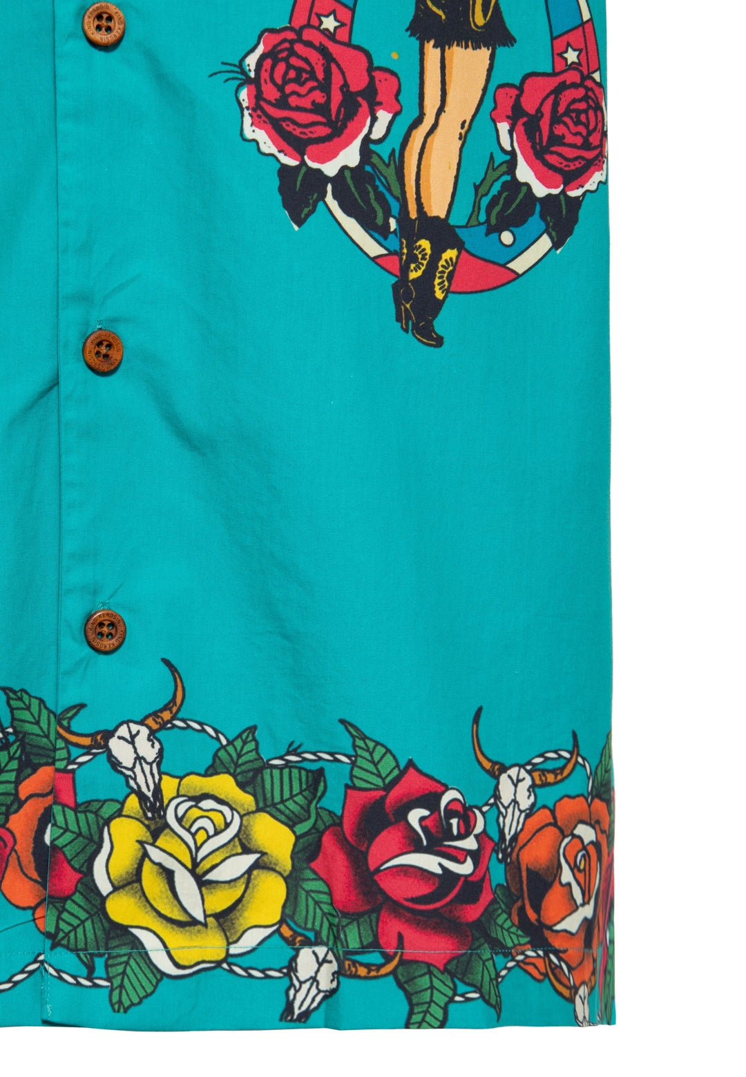 King Kerosin - Camisa hawaiana «Wild Wild West Texas»