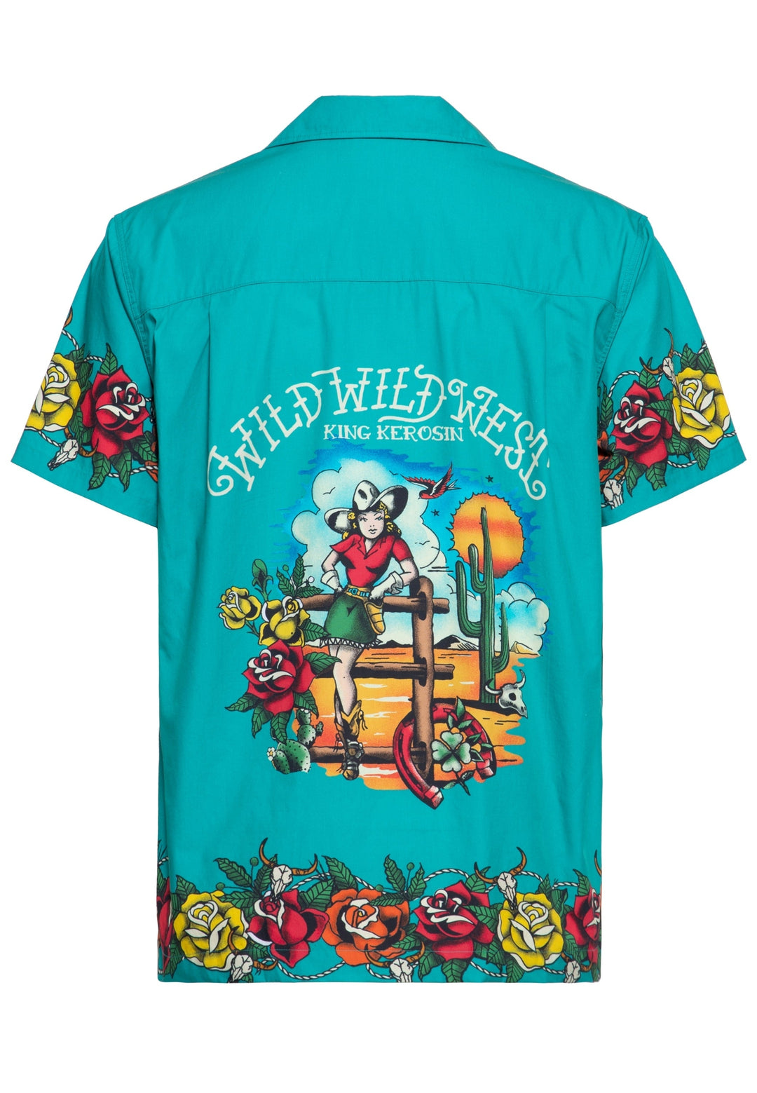 King Kerosin - Hawaii Shirt "Wild Wild West Texas"