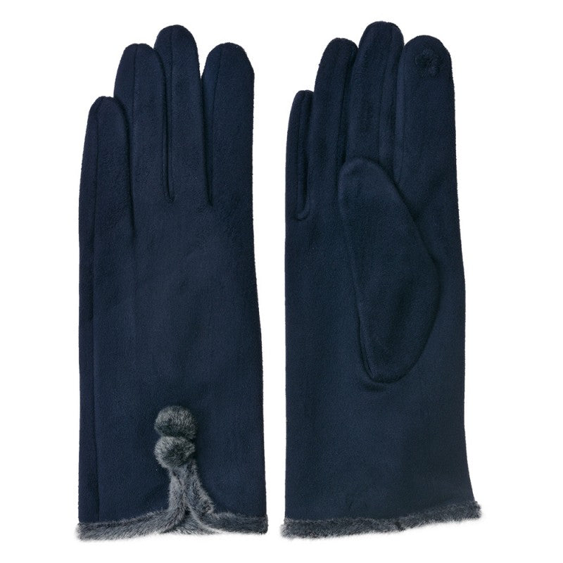 Juleeze - Winter gloves navy