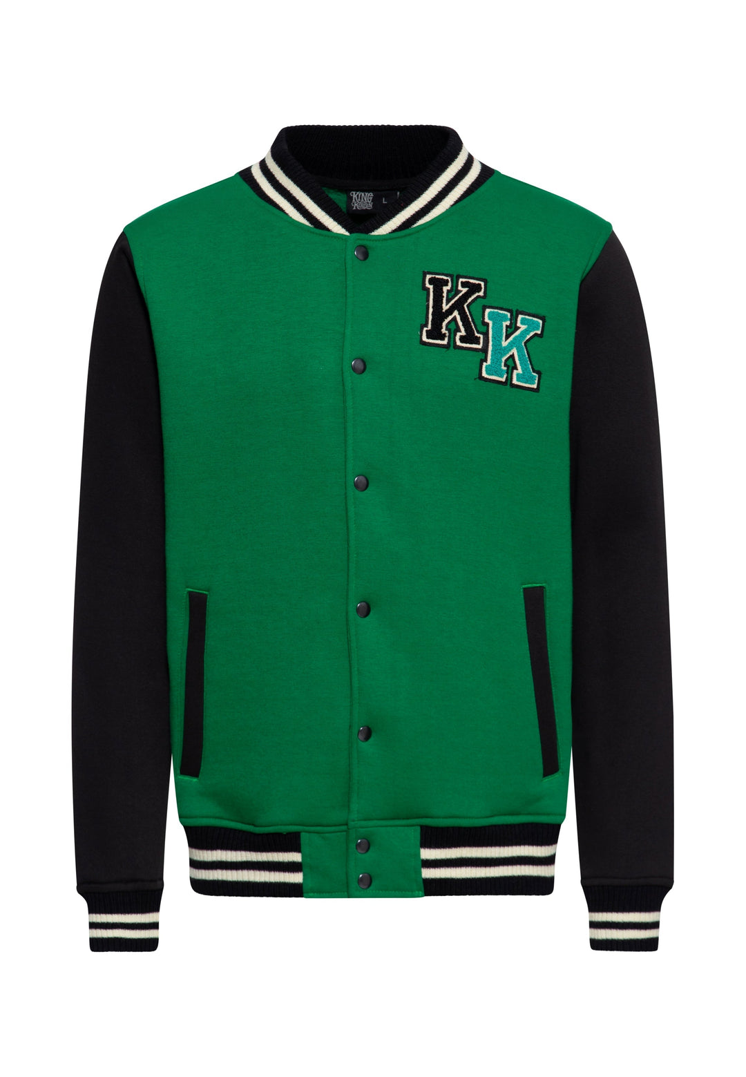 King Kerosin – Giacca da college per uomo "Speed Kings V8" blu