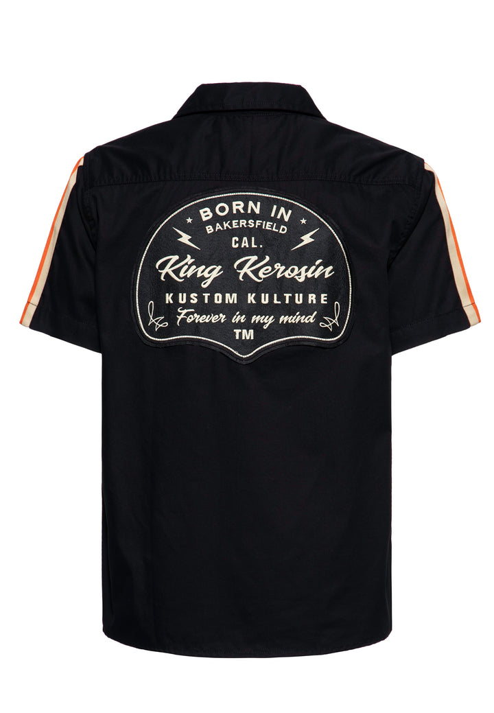 King Kerosin - Chemise de course « Kustom Kulture »