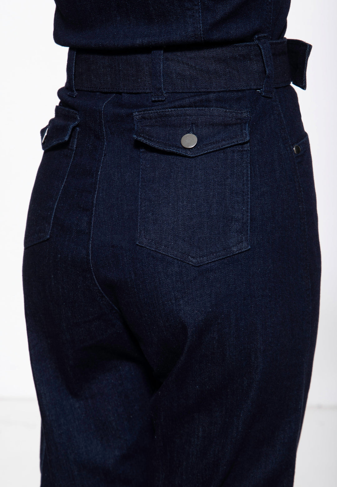 Queen Kerosin - Salopette en denim Marlene