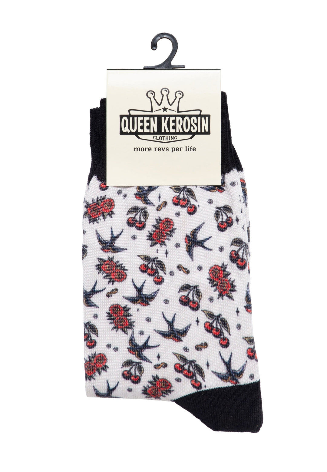 King Kerosin – Calze da uomo Tiki Cocktail verde chiaro