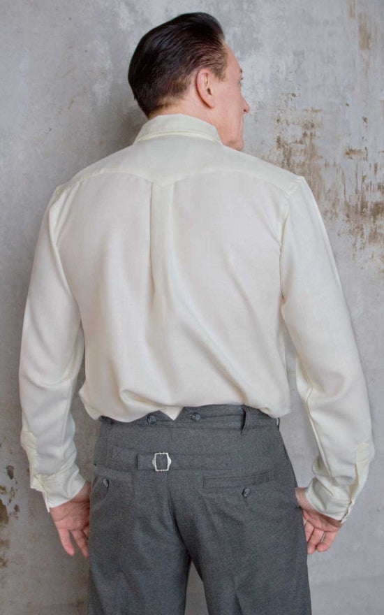 Rumble59 - Classic Gentleman`s Shirt - creme