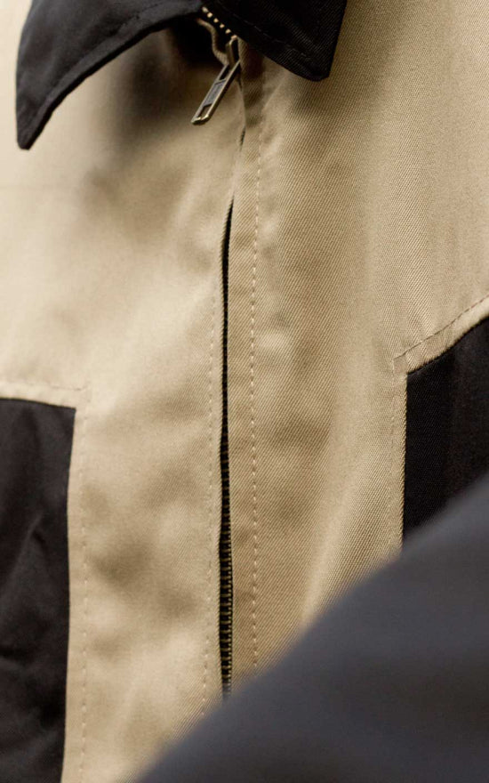 Rumble59 - Gabardine Jacket - Two Tone beige black