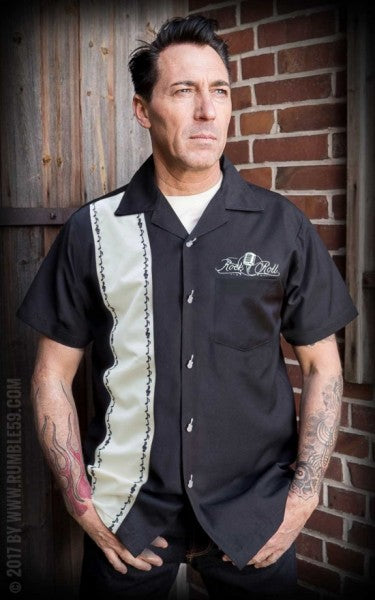 Rumble59 - Lounge Shirt Sound of Rock'n'Roll - creme