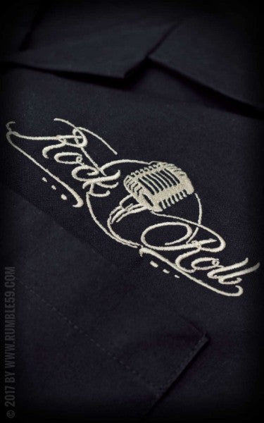 Rumble59 - Lounge Shirt Sound of Rock'n'Roll - creme