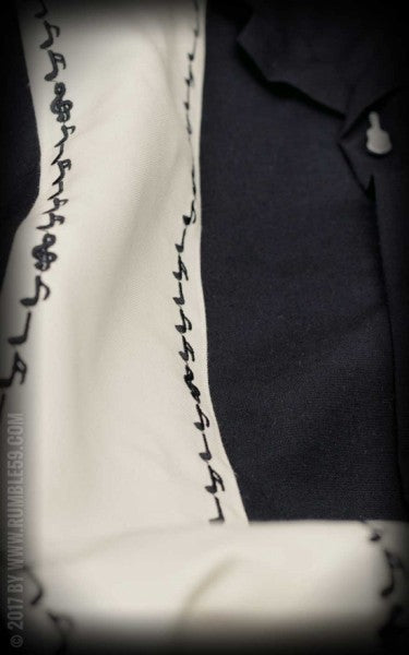 Rumble59 - Lounge Shirt Sound of Rock'n'Roll - creme