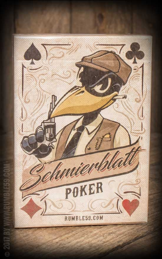 Rumble59 - Pokerblatt "Schmierblatt"