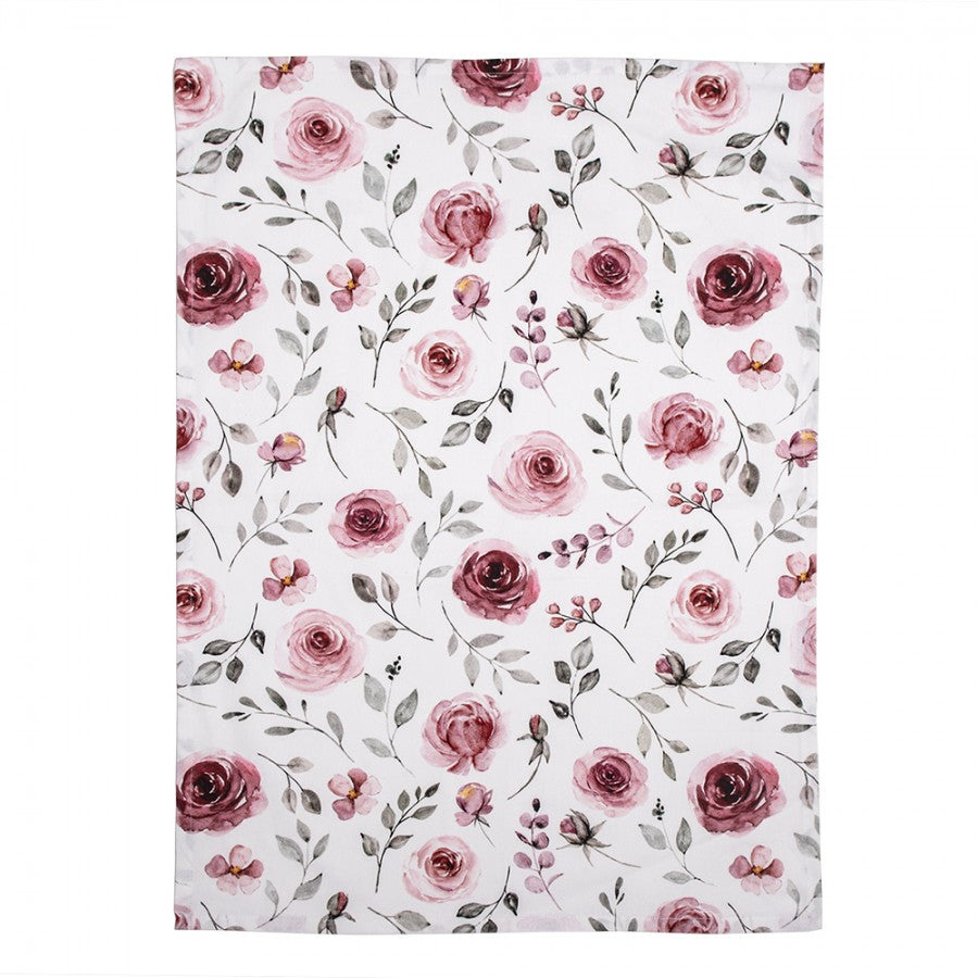 Clayre & Eef - Rustic Rose Keukenhanddoek 50 x 70cm